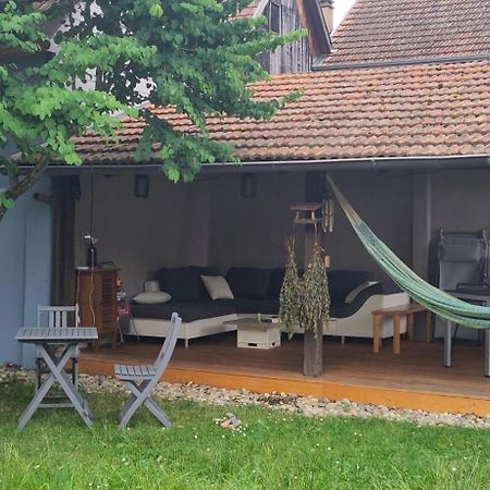 La Maisonnette Bleue, Eco-Logis Equipe De Toilettes Seches Rosheim Buitenkant foto